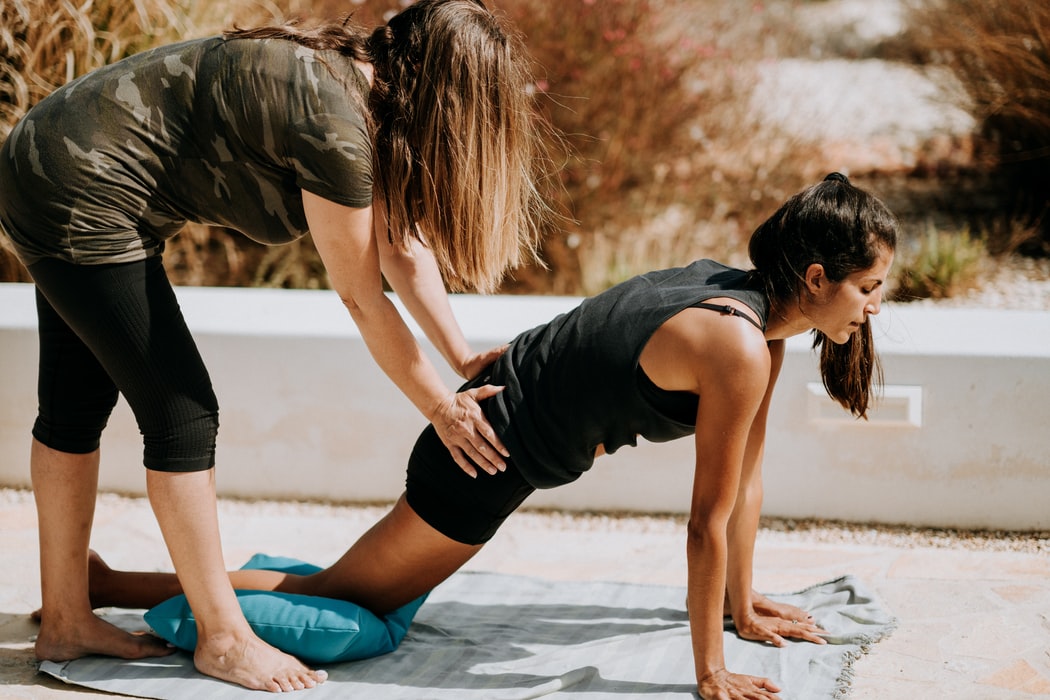 Acro Yoga an der Ostsee